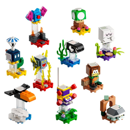 LEGO® Super Mario Series 3 Character Packs featuring 10 buildable characters for interactive play and expansion.