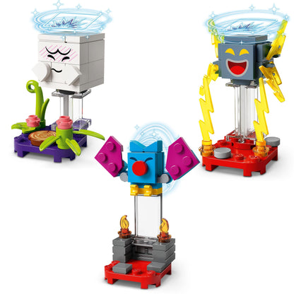 LEGO® Super Mario Series 3 character packs featuring buildable characters with unique designs and interactive elements.