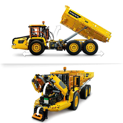 LEGO Technic 6x6 Volvo Articulated Hauler Truck 42114 - RC dump truck toy for creative play and construction fun.