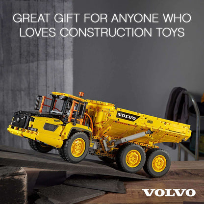 LEGO Technic 6x6 Volvo Articulated Hauler Truck, a perfect construction toy for creative play and gifts.