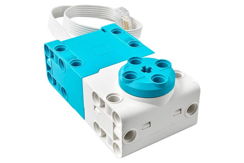 LEGO® Technic Large Angular Motor 45602, featuring integrated rotation sensor for high-power applications.