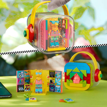 LEGO® VIDIYO Party Llama BeatBox set with colorful llama figure and music video elements, inspiring creativity in kids.