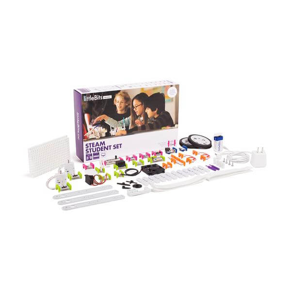 littleBits STEAM Student Set electronics kit for kids promoting creativity and exploration in engineering.