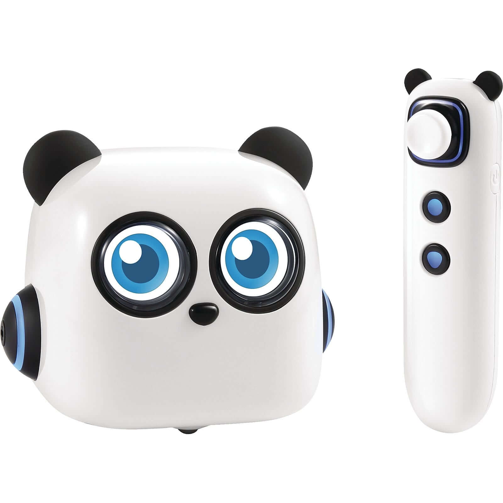 Makeblock mTiny coding robot with Tap Pen Controller for screenless programming fun for children.