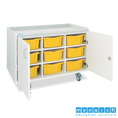 Monarch 9-Tray STEM Charging & Storage Trolley