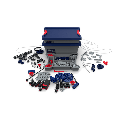Sphero Blueprint Engineering Class Pack with kits and components for teaching robotics and engineering.
