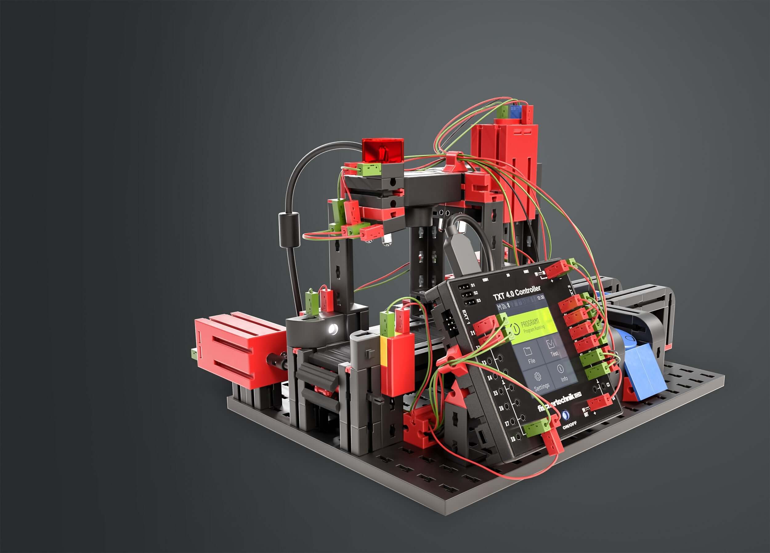 STEM Coding Ultimate AI technology kit showcasing robotics and programming components for educational exploration.