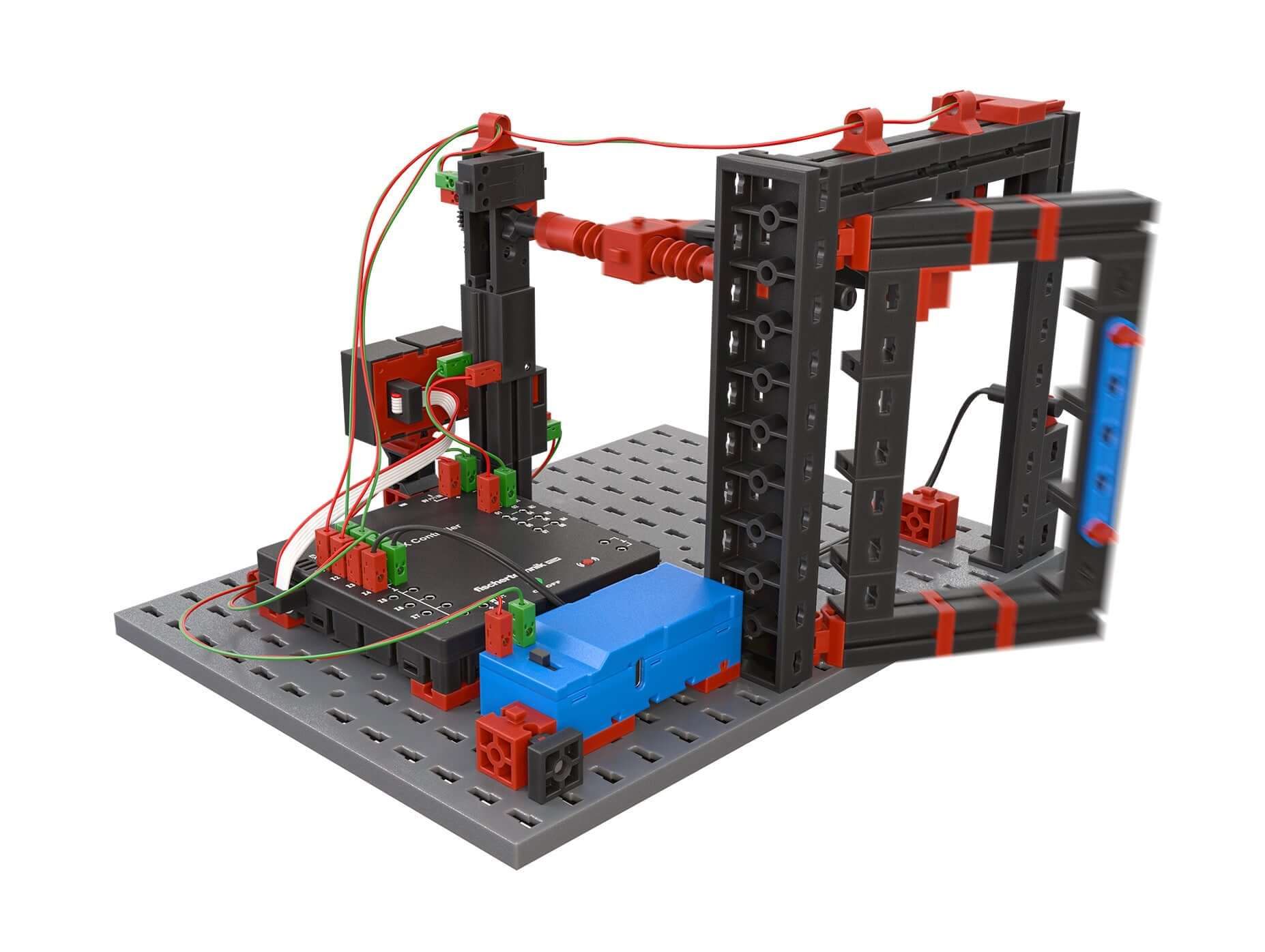 STEM Coding Max educational kit showing action-oriented design and programming setup for secondary education.