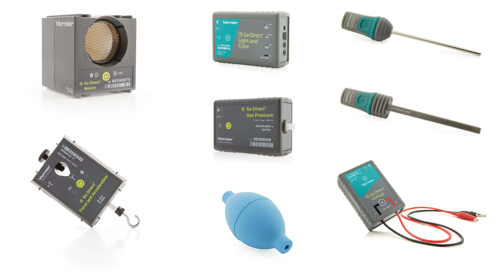 Vernier Go Direct® science sensors for hands-on learning in elementary classrooms.