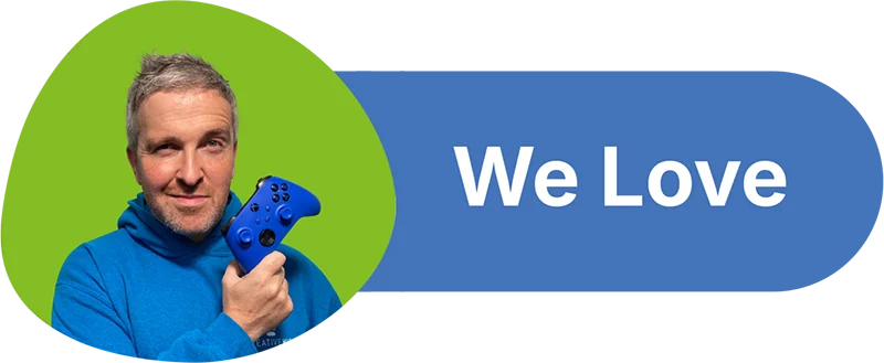 Badge: We Love